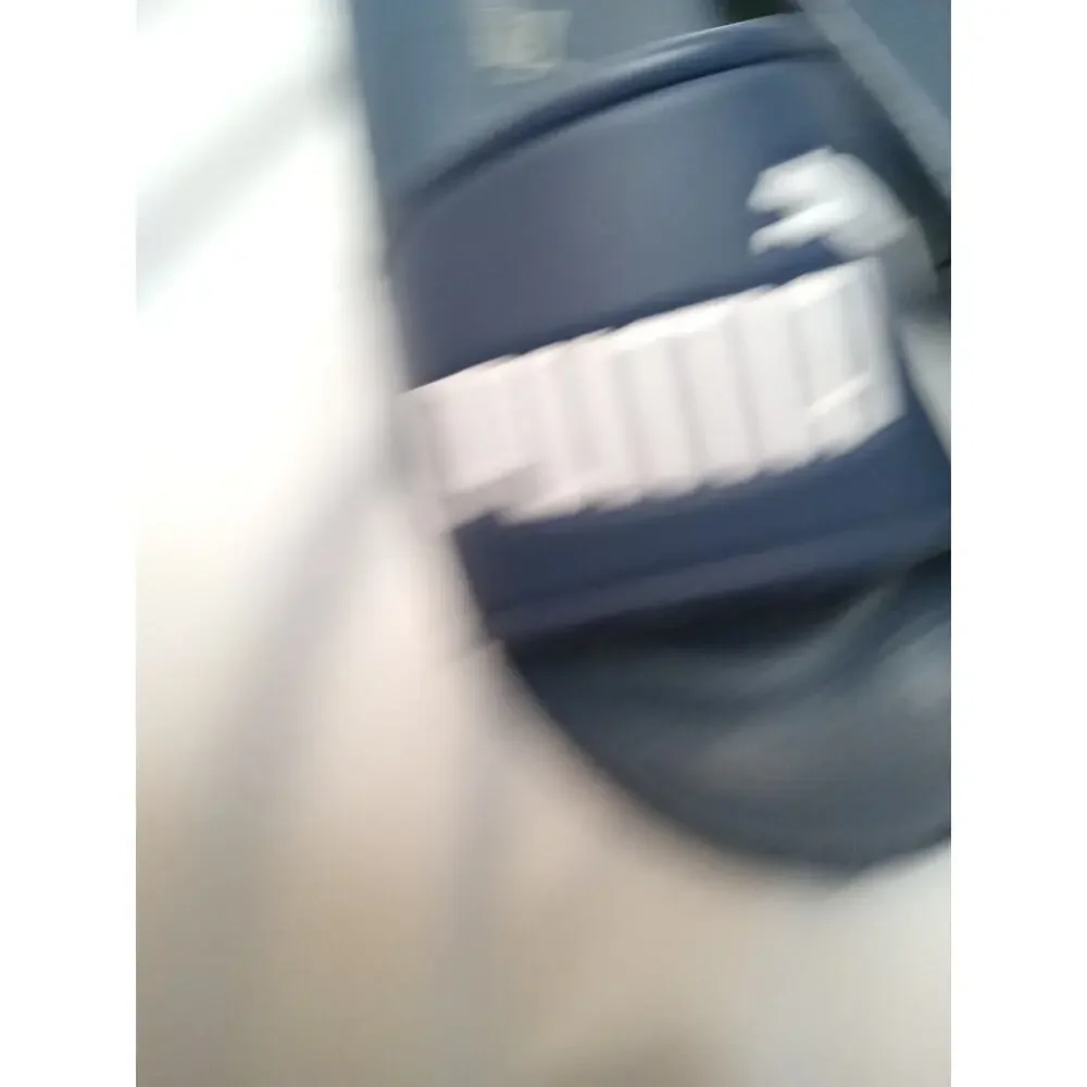 PUMA COOL CAT 2.0 V SPORT Boy's Size 12.5 NAVY SLIP ON SLIDES SANDALS